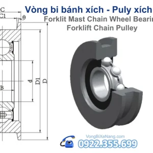 puly xich nang